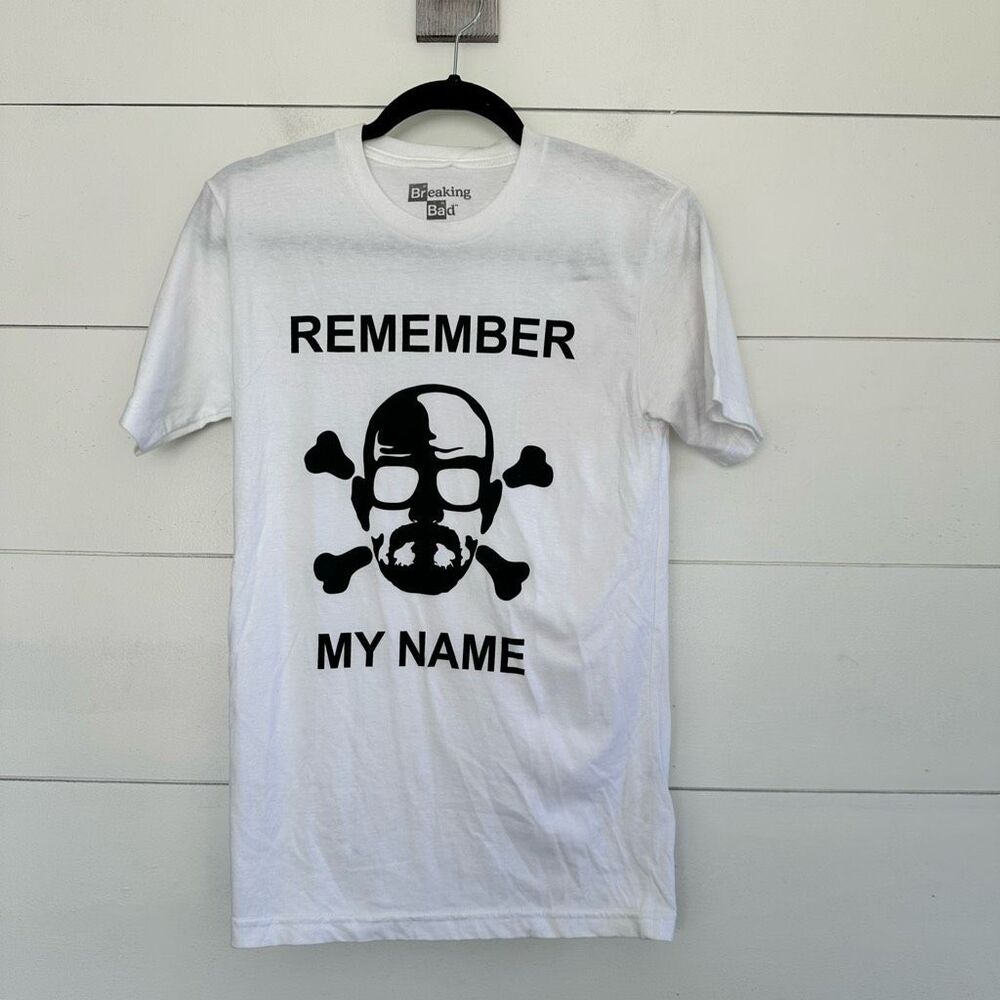 Breaking Bad Adult Extra Small Remember my Name Tee New